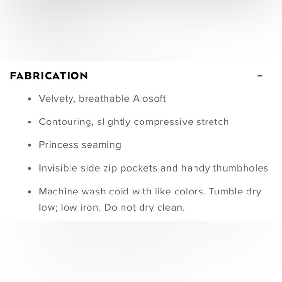 NWT Alo Yoga Alosoft 1/2 Zip Rapid Pullover Black Size XS - Picture 12 of 15